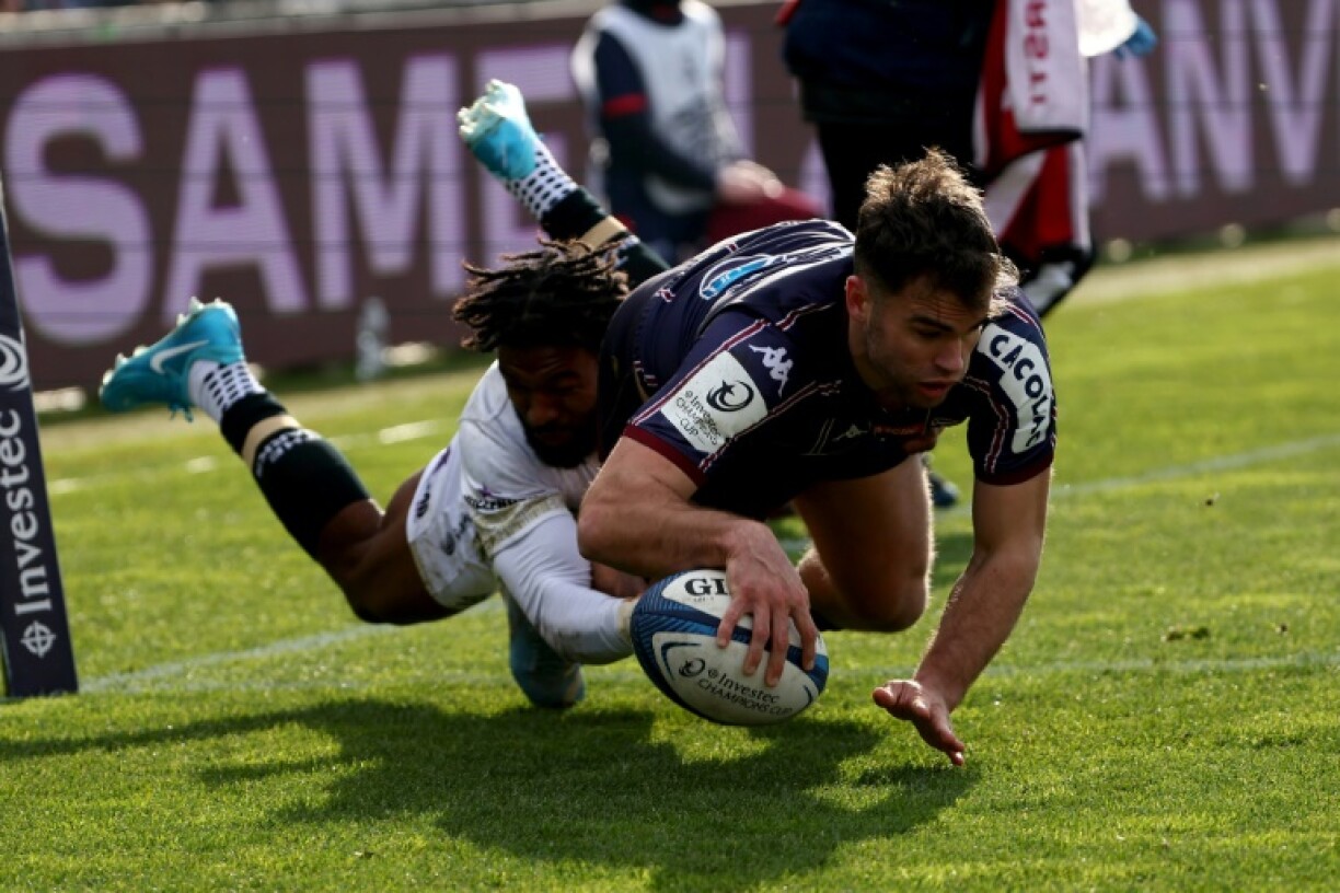 Bordeaux-Begles' French wing Damian Penaud