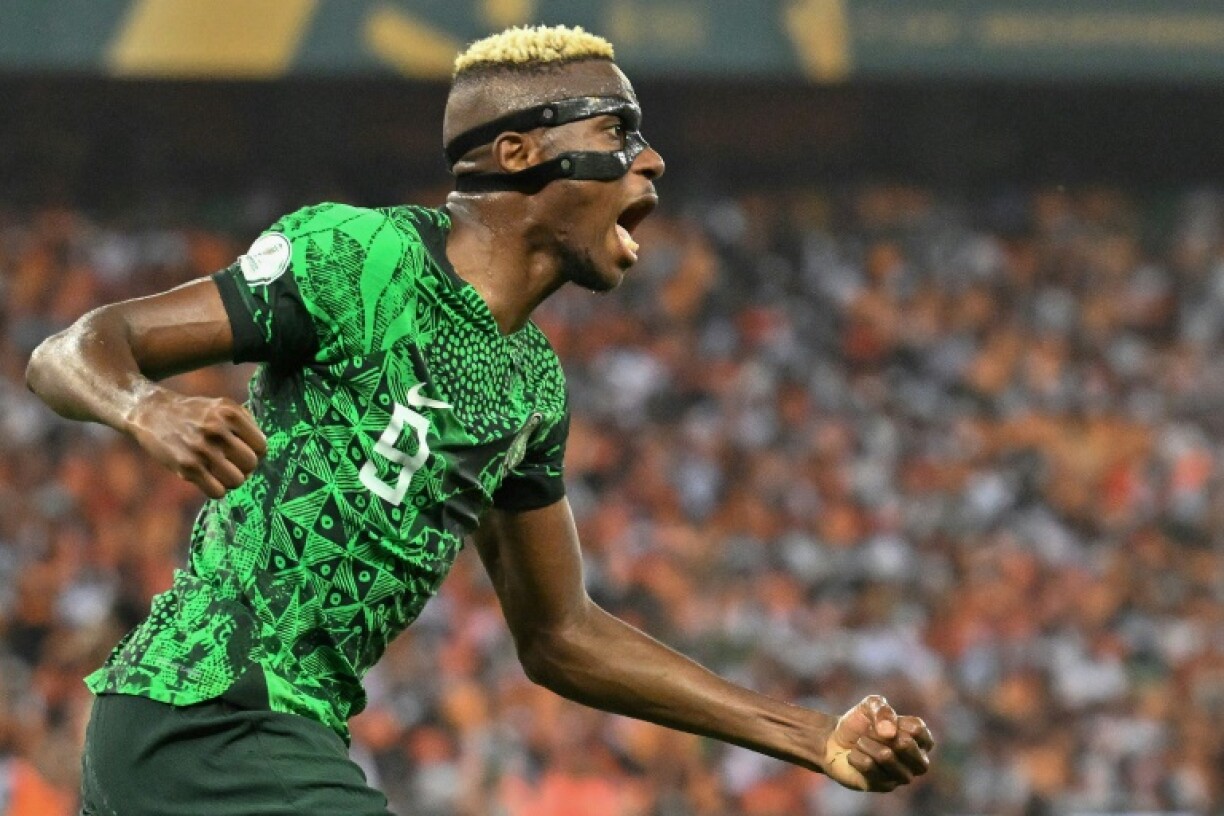 Nigeria star Victor Osimhen scored twice in a World Cup qualifier win over Rwanda