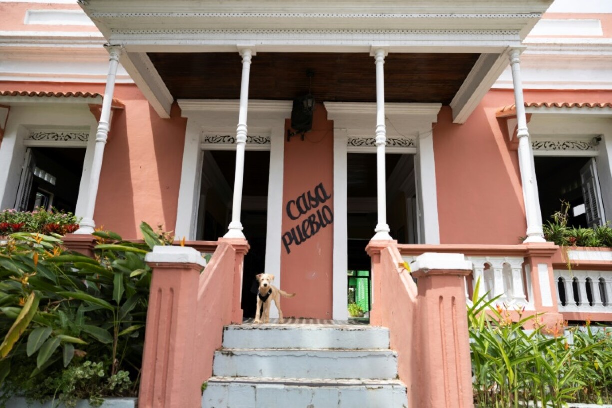 The Casa Pueblo center, which is focused on energy independence including via community-owned solar power