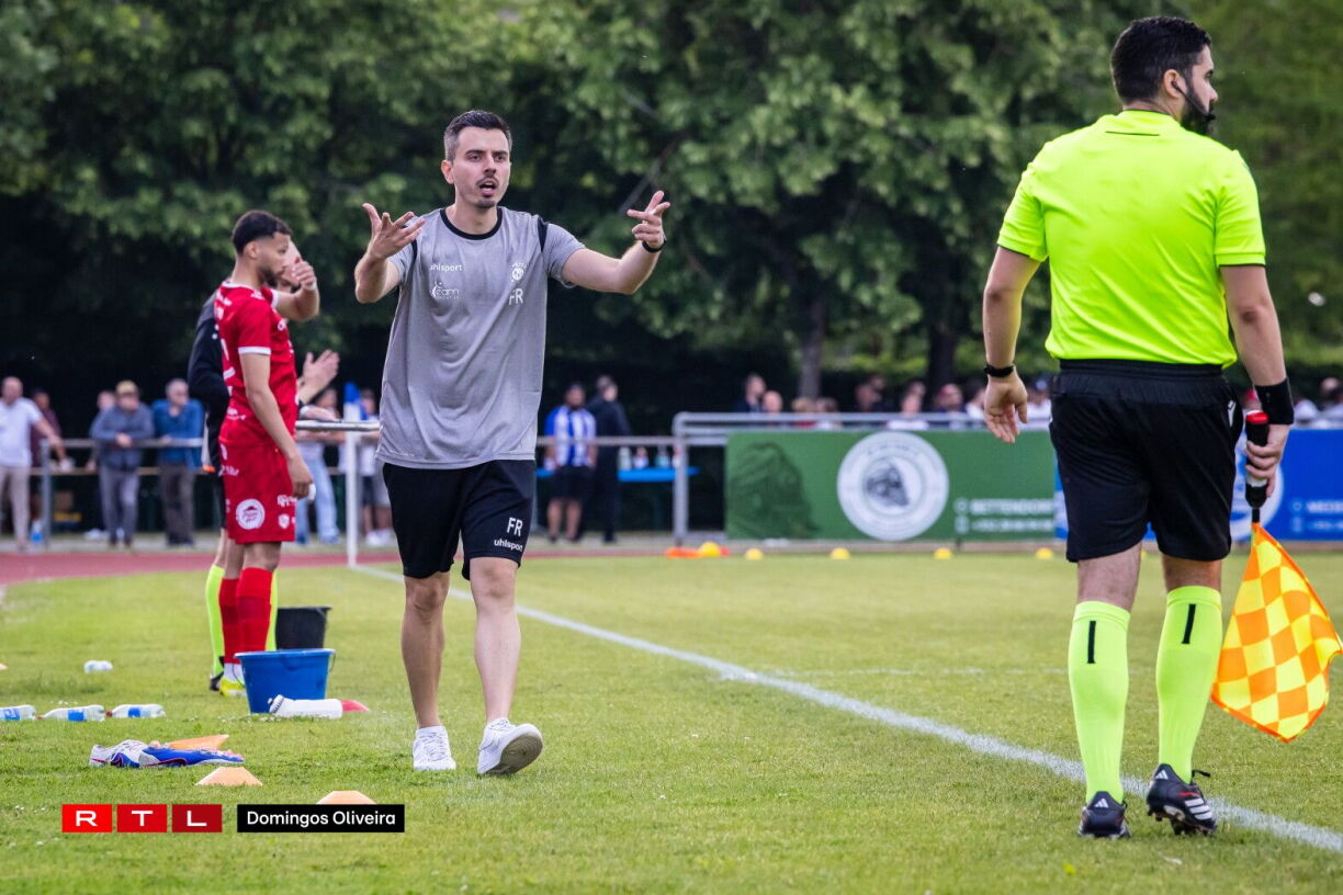 De Flavio Ribeiro konnt am Barragematch zu Ettelbréck den Opstig an d'BGL Ligue feieren.
