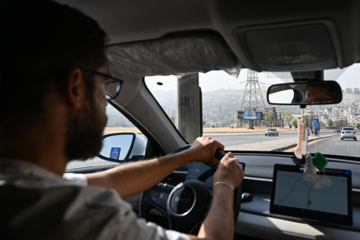 Ahmed Al-Lahham, a driver for ride-hailing application