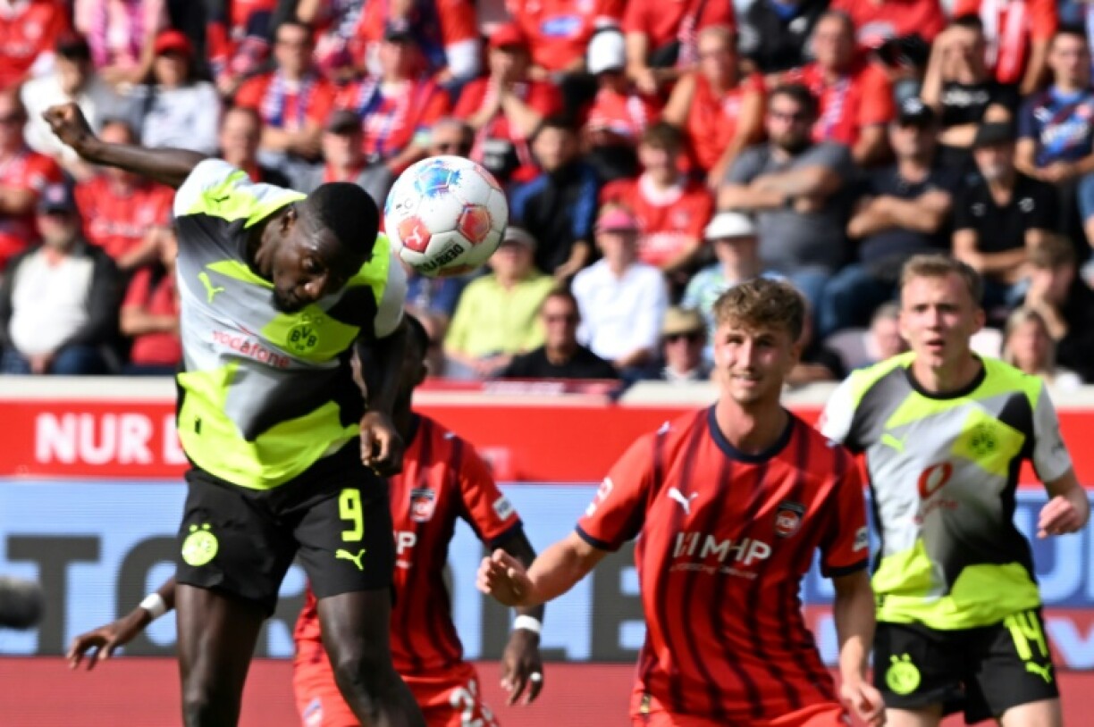Serhou Guirassy has scored in eight straight league games for Borussia Dortmund.