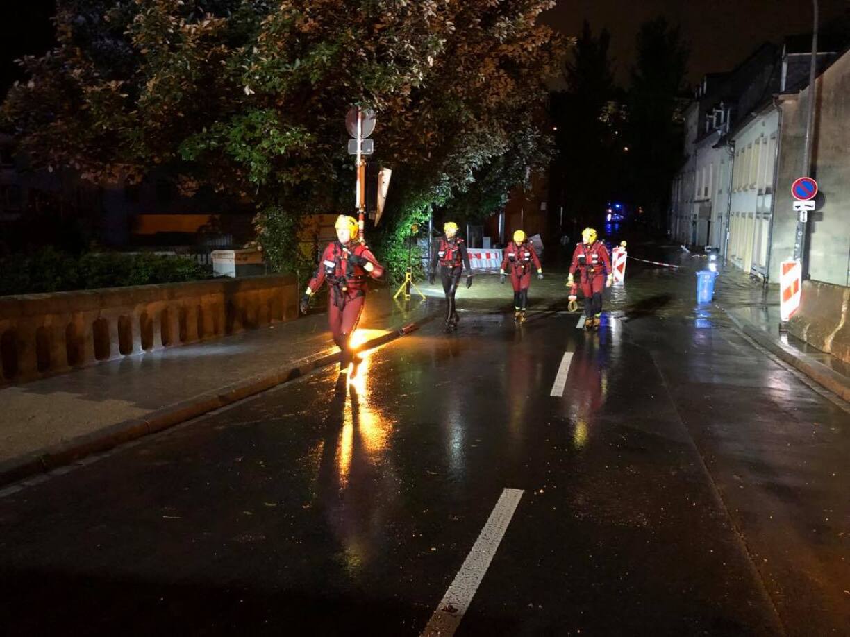 Les plongeurs sont sur place