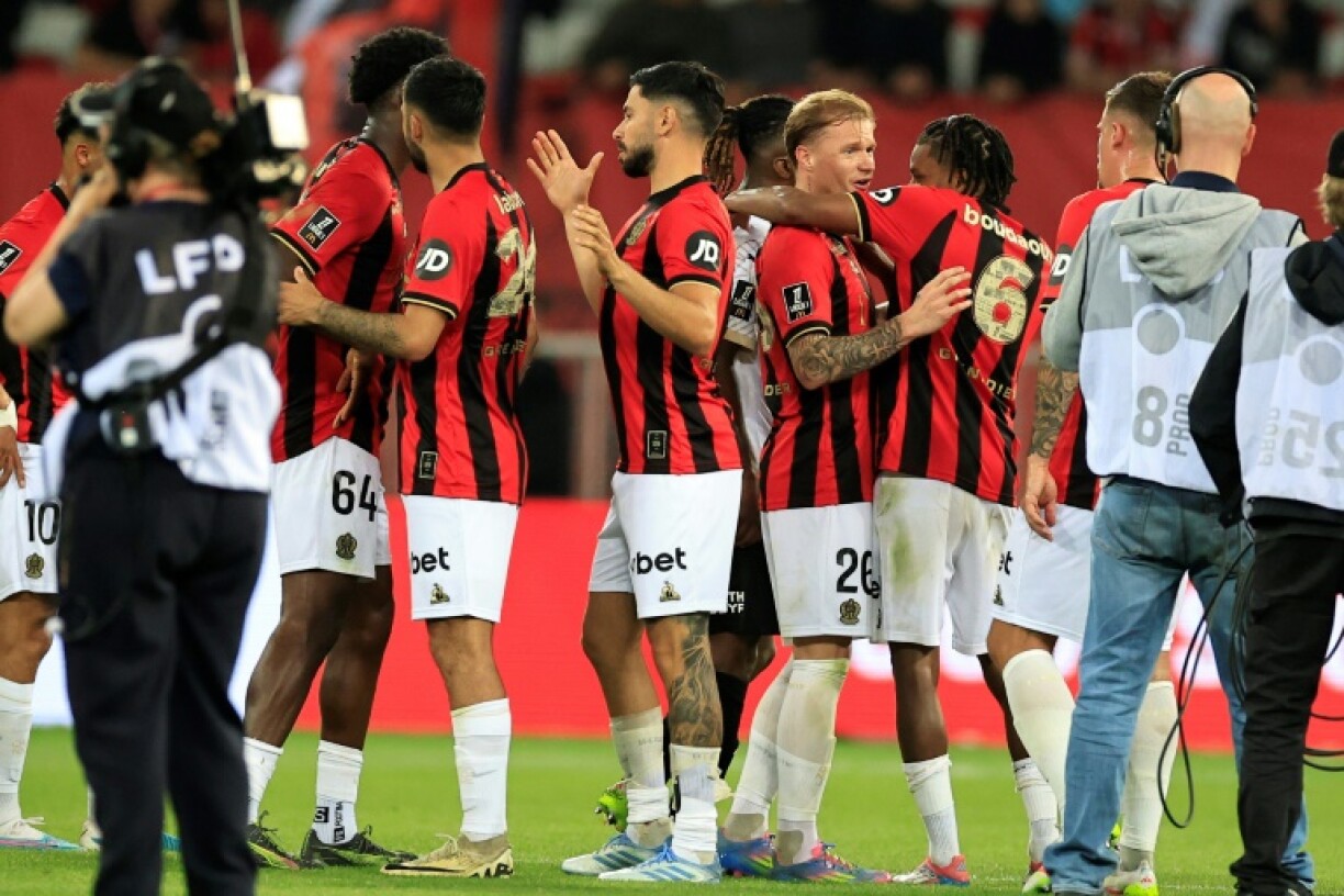 Nice hope to be celebrating Champions League qualification on Saturday but are one of four teams still in with a chance of finishing fourth in Ligue 1 on the last night of the season
