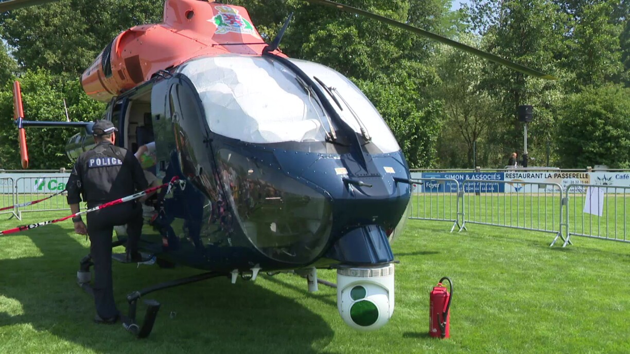 Op der Editioun 2019 konnt een ënnert anerem ee Policehelikopter bestaunen.