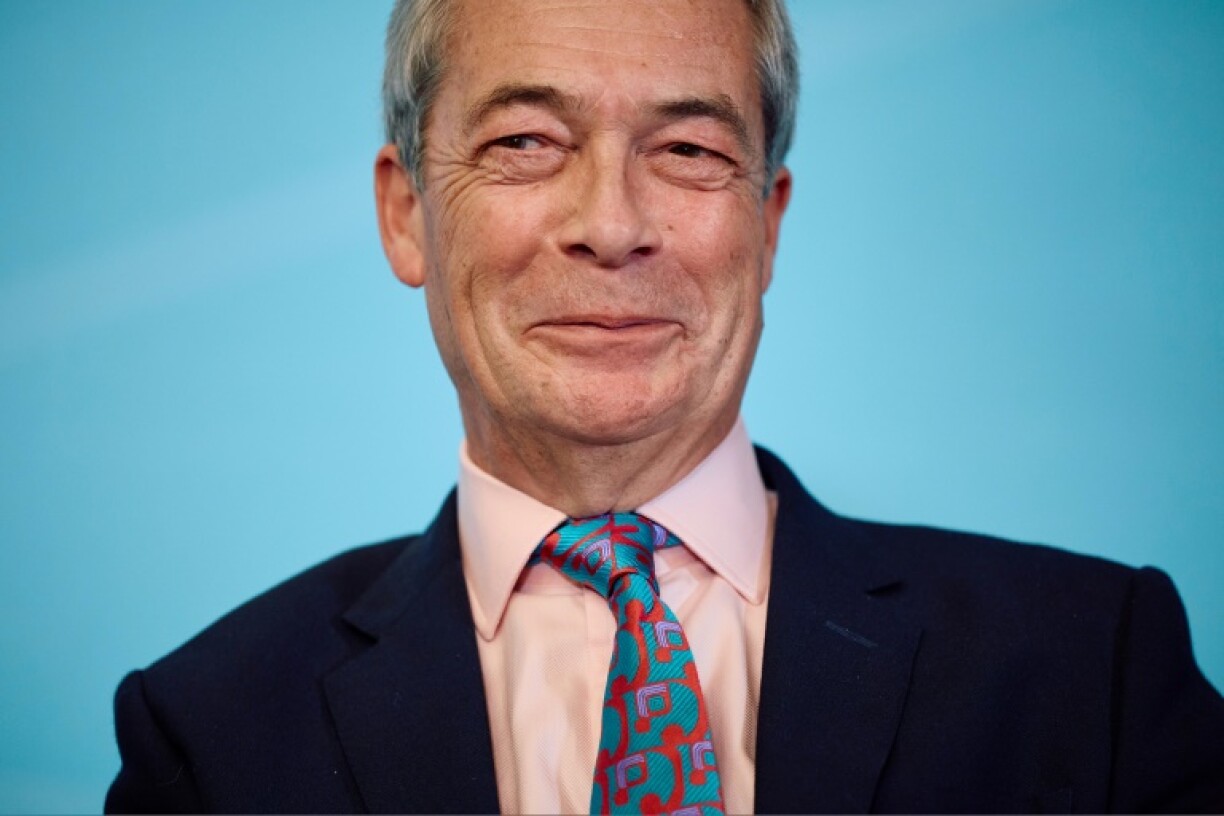 Reform UK leader Nigel Farage hailed a 'historic moment' in British politics