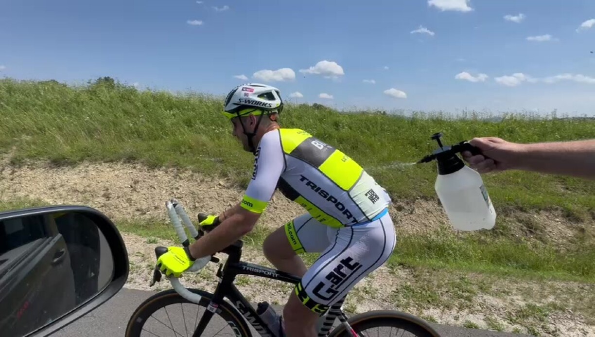 Bei Temperaturen ëm déi 30 Grad deet eng kleng Ofkillung gutt.