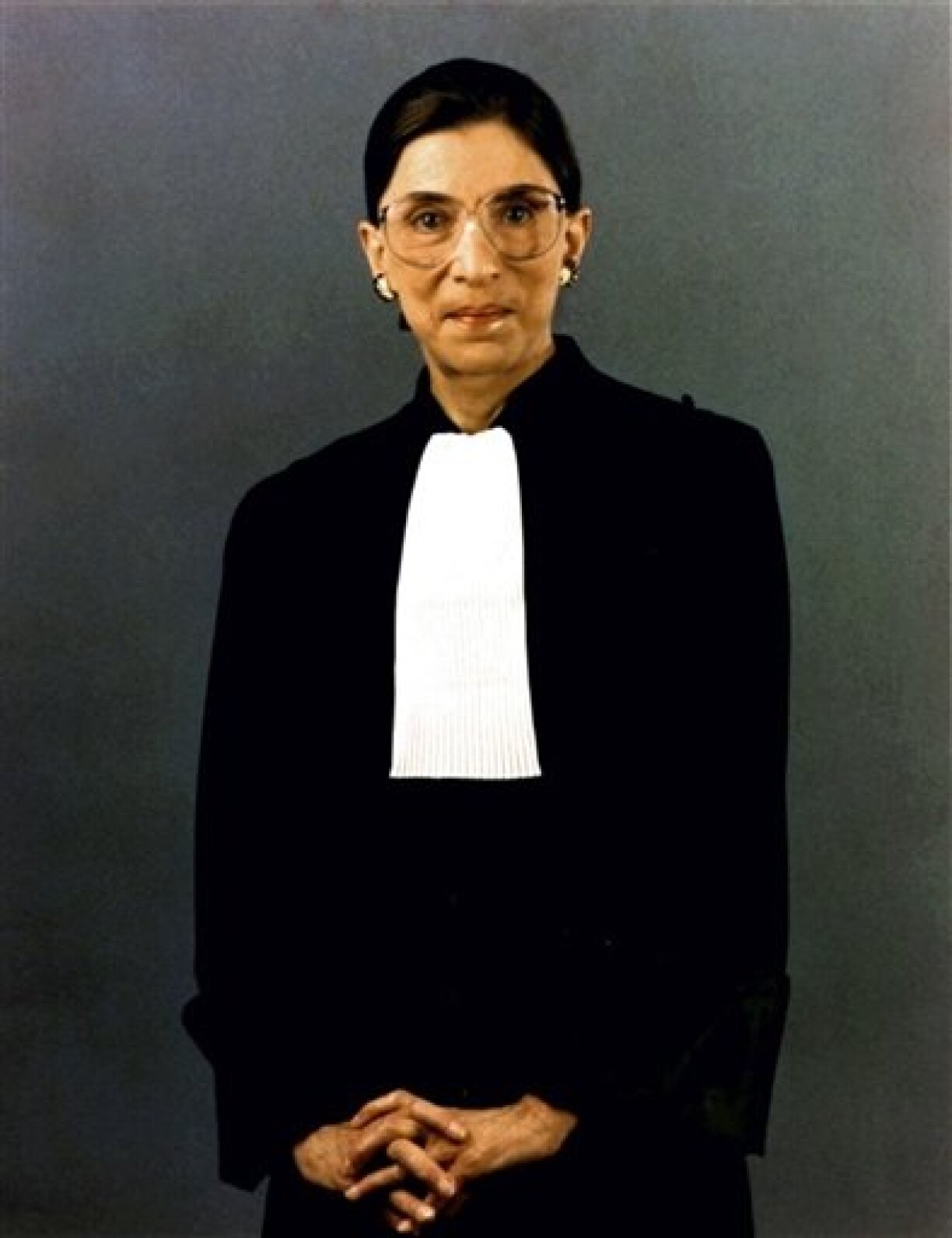 Photo non datée de la juge Ruth Bader Ginsburg.