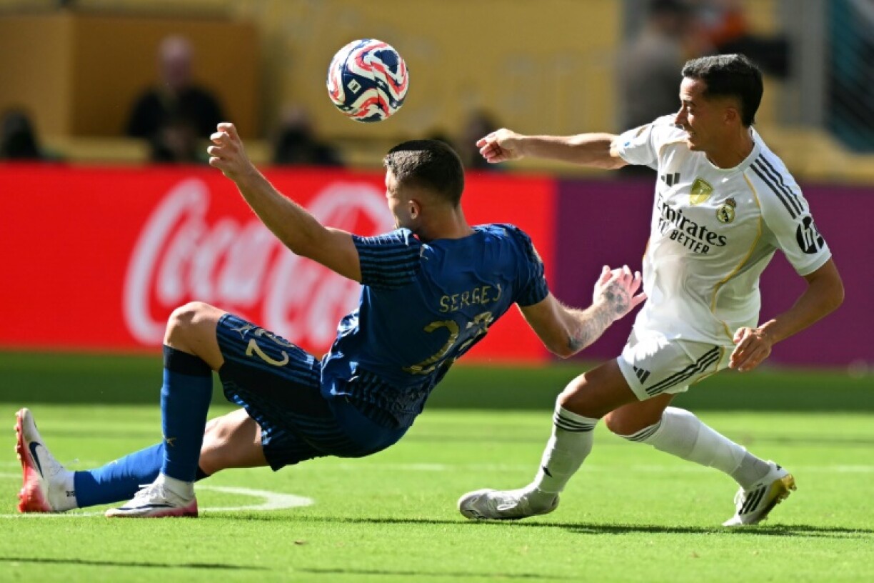 Lucas Vazquez, right, has joined German side Bayer Leverkusen.