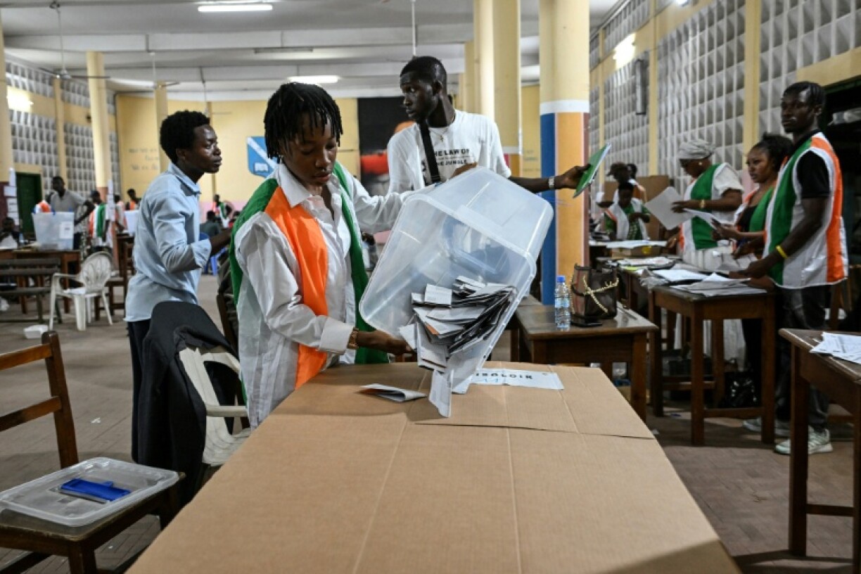 Incumbent President Alassane Ouattara is set to win a fourth term