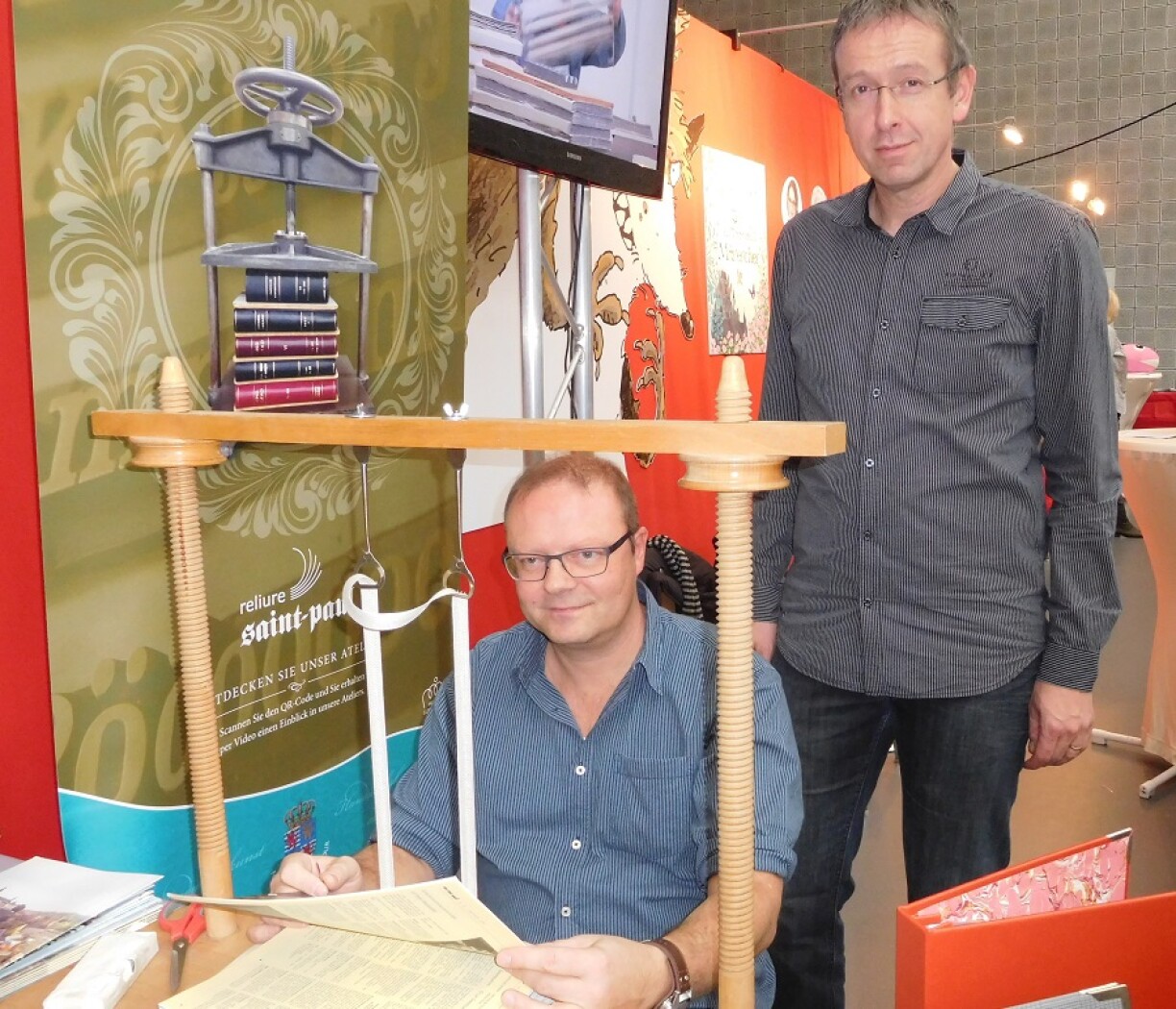 D'Buchbënner op de Walfer Bicherdeeg 2016