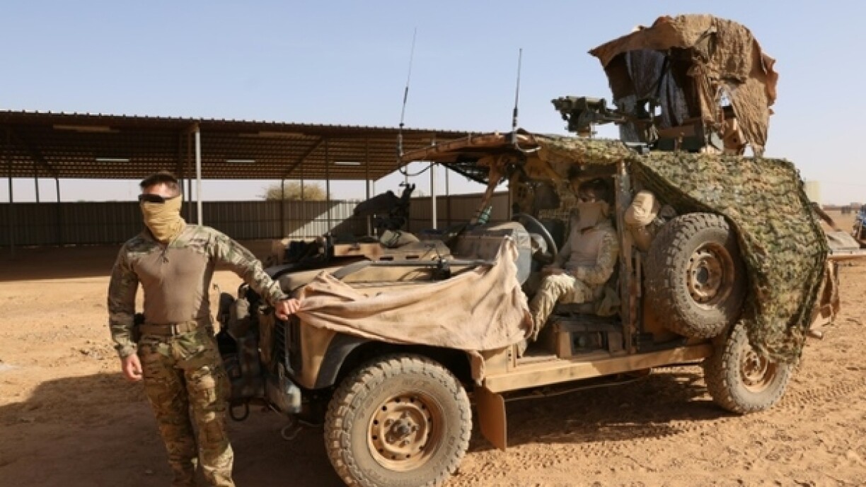 Franséisch Zaldoten am Mali