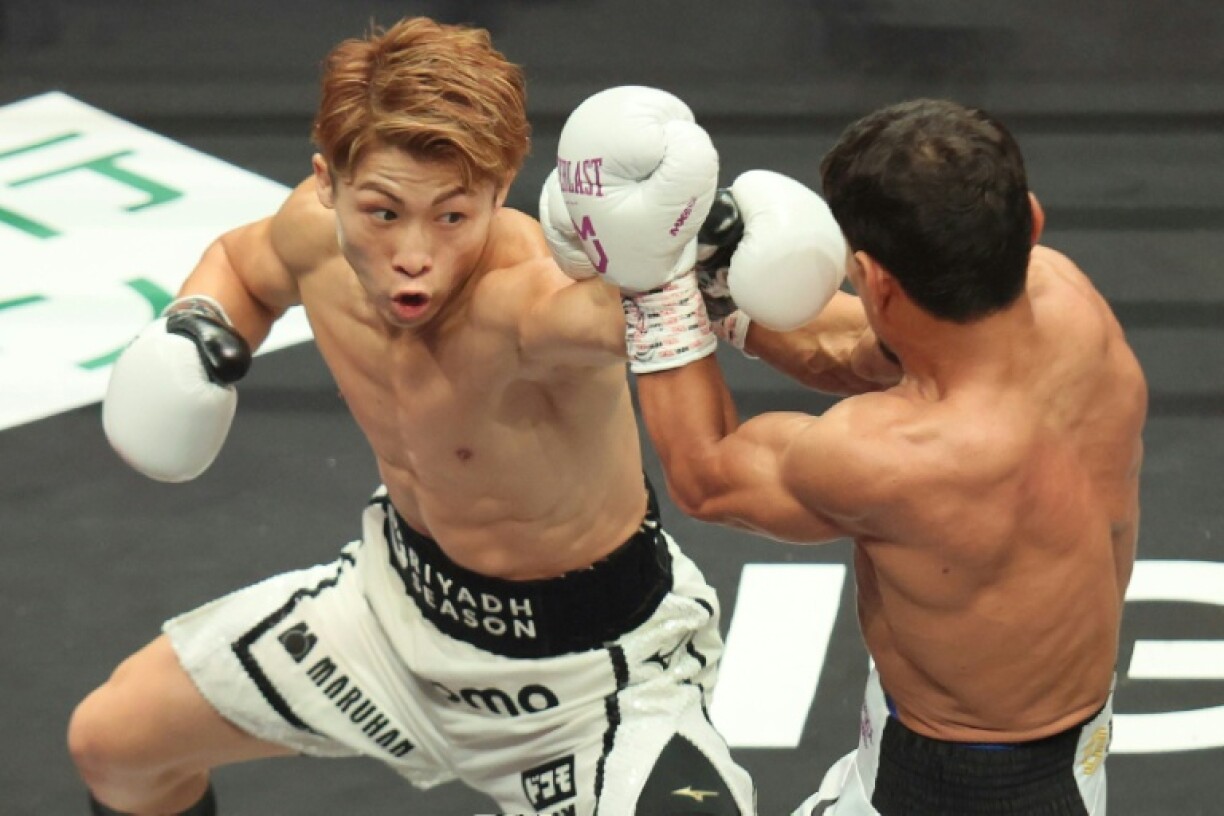 Japan's Naoya Inoue beat Uzbekistan's Murodjon Akhmadaliev in Nagoya on Sunday