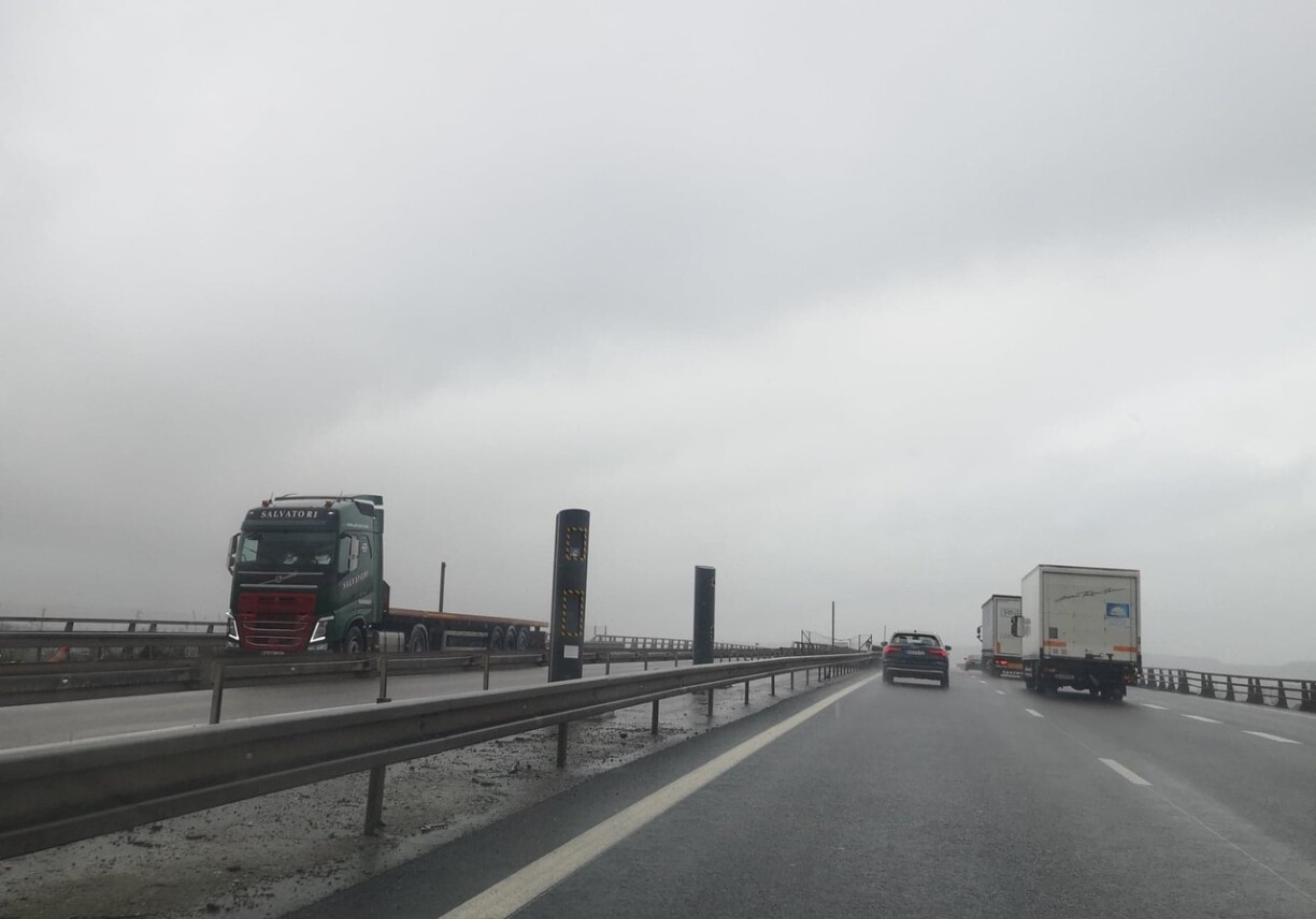 Une photo prise sur le viaduc de Beauregard.