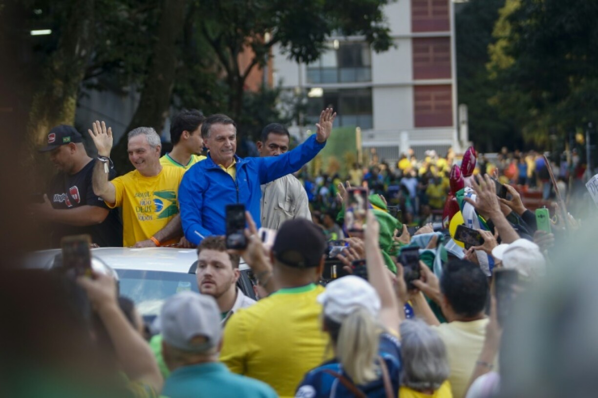 Brazil's former president Jair Bolsonaro stands accused of seeking to overthrow the government of leftist President Luiz Inacio Lula da Silva