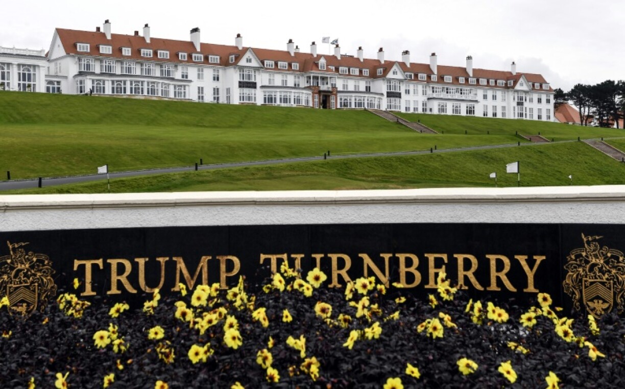 The Turnberry property in southwest Scotland is one of two resorts Trump owns in the country