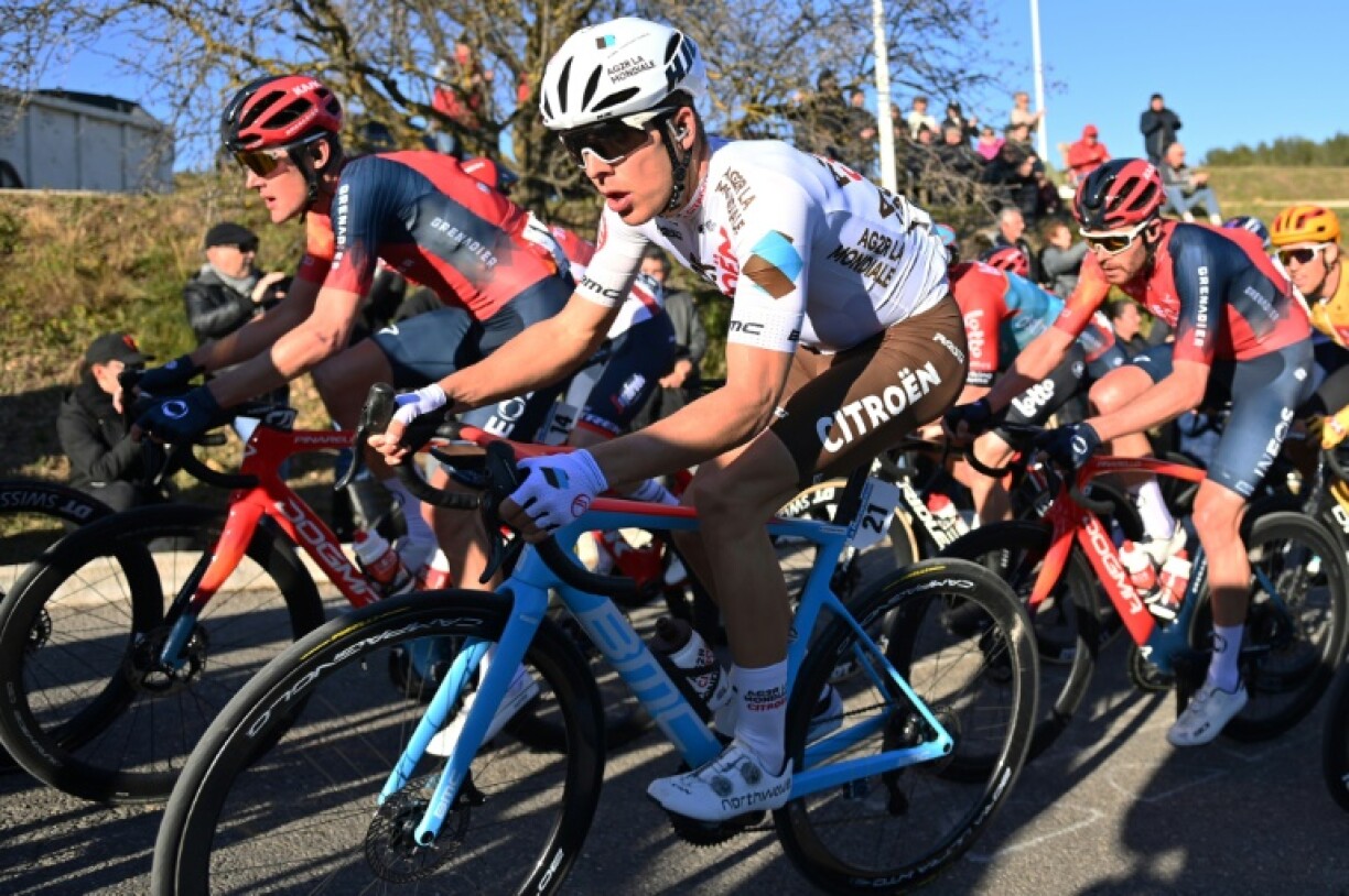 Benoît Cosnefroy à Bellegarde, France, le 1er février 2023