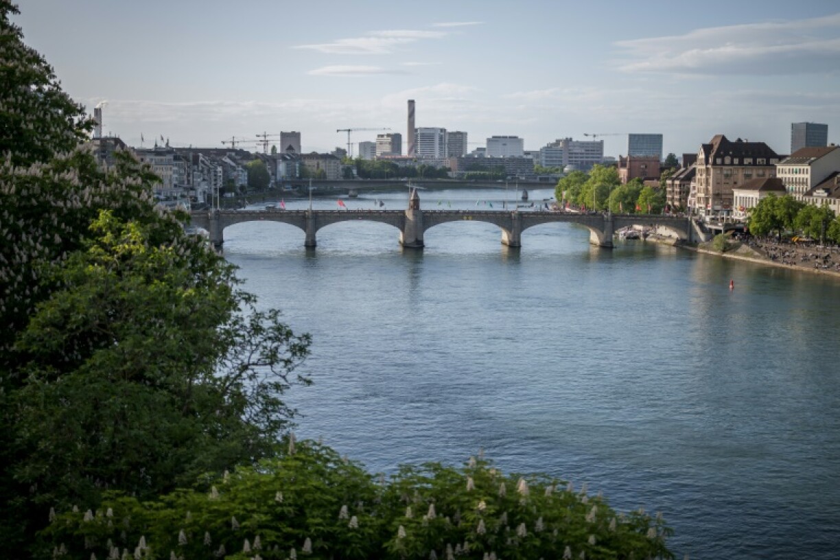 The opening parade will cross the Mittlere bridge over the River Rhine