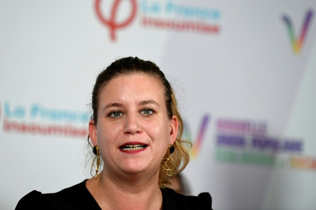 La cheffe de file des députés insoumis Mathilde Panot, le 10 novembre 2022, à Paris