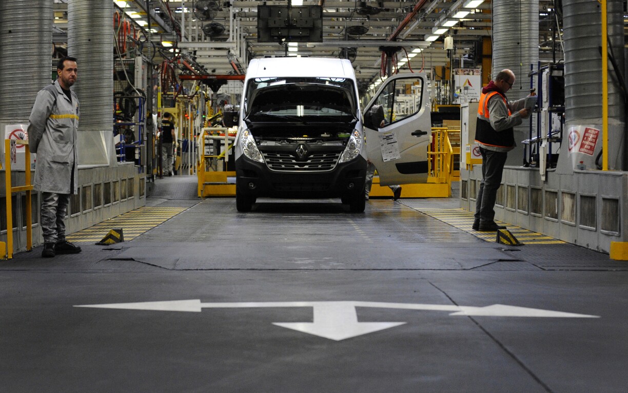 L'usine de Batilly construit le fourgon Renault Master.