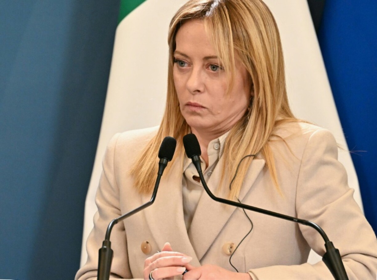 La cheffe du gouvernement italien Giorgia Meloni, le 23 janvier 2026 à Rome