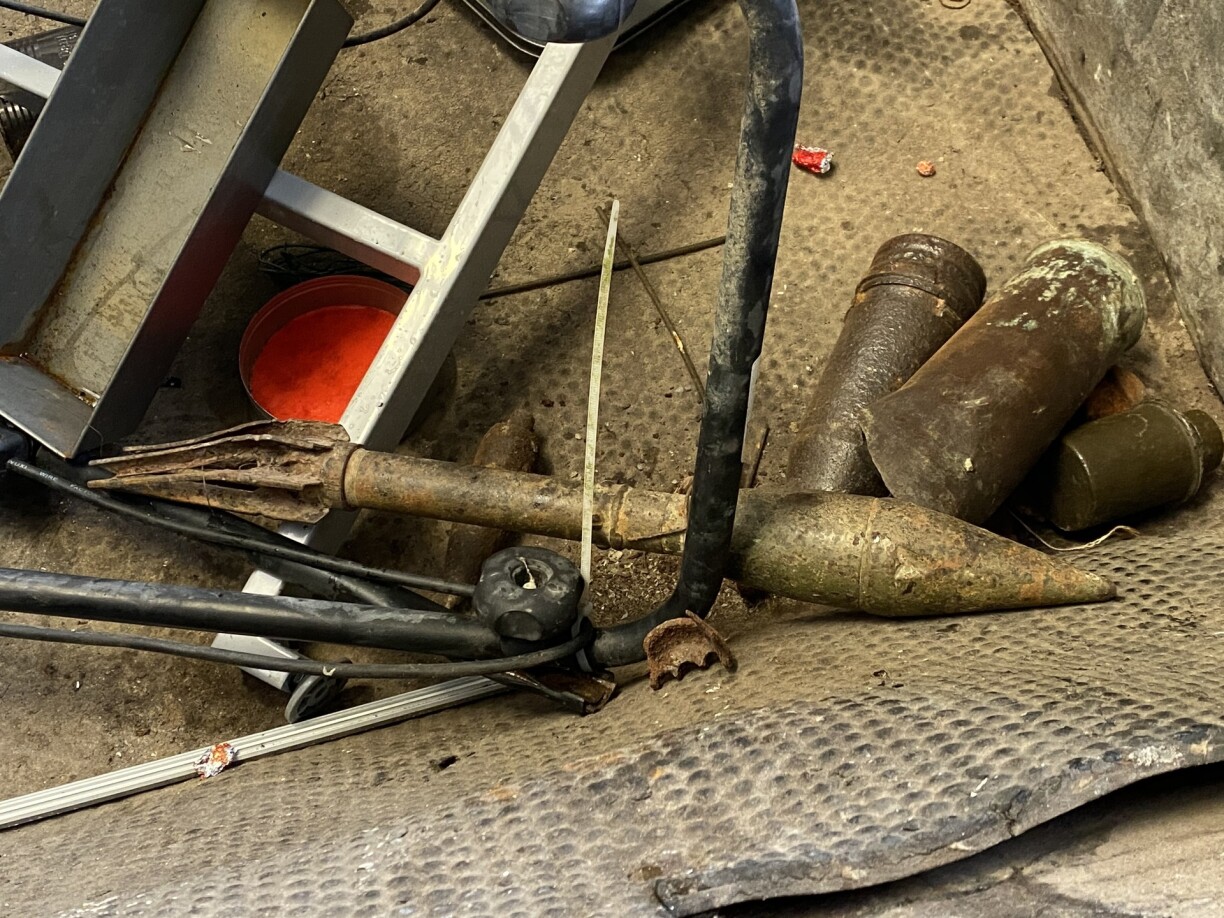 Explosives deposited at a recycling centre in Luxembourg