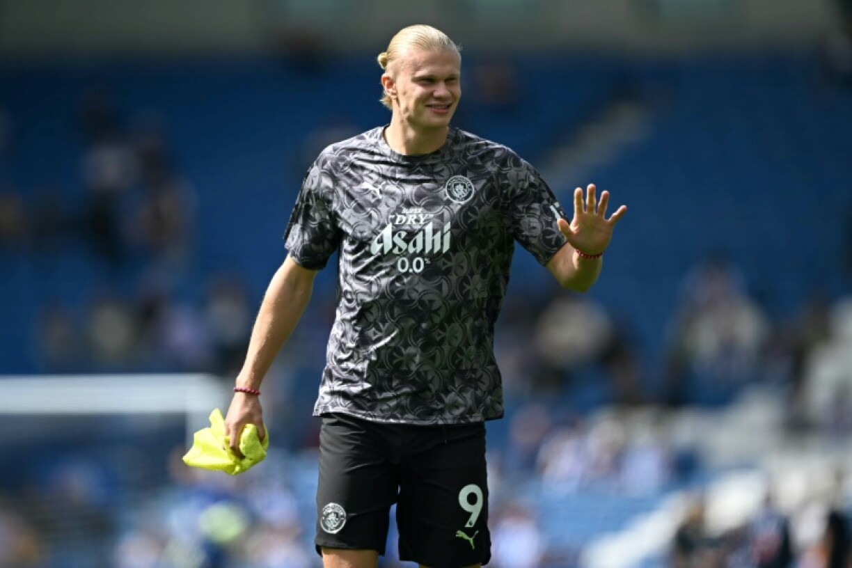 Manchester City striker Erling Haaland
