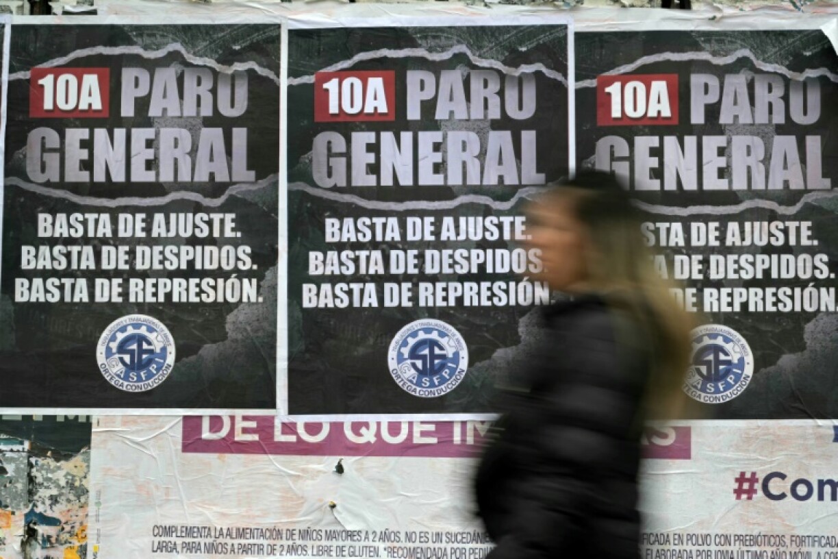 The protest action comes as Buenos Aires eagerly awaits news on a new $20 billion International Monetary Fund loan