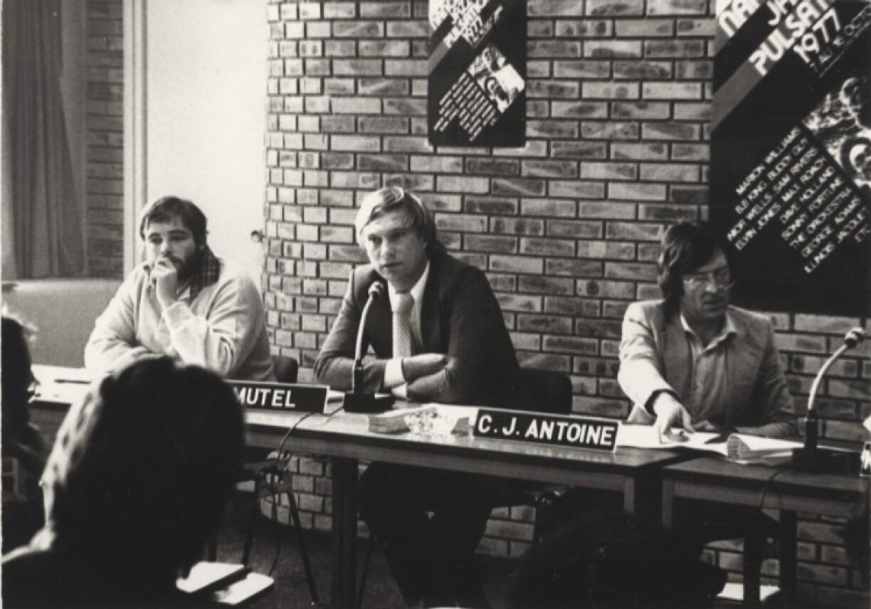 Dominique Chauvelot, Gilles Mutel et Claude-Jean Antoine en 1977