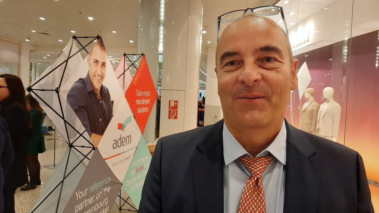 Stephan Hawlitzky, chef du service d'orientation professionnelle au sein de l'Adem