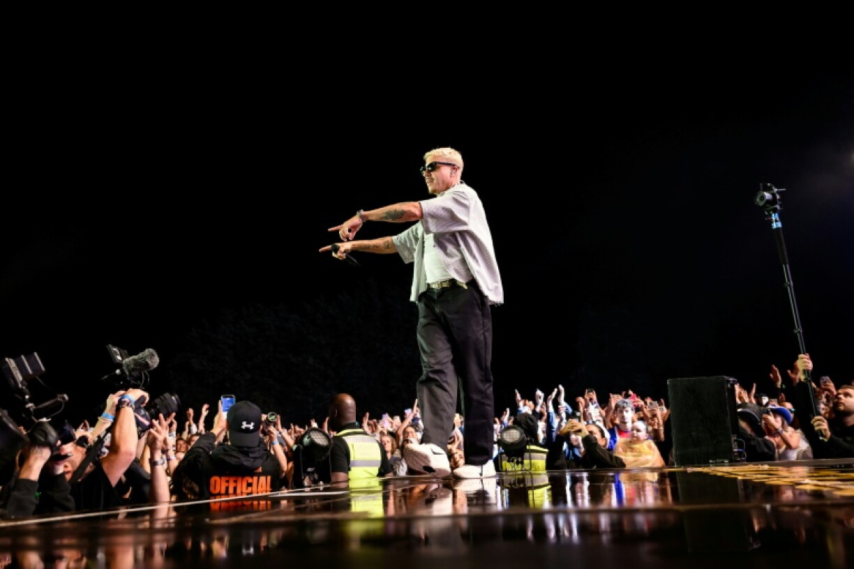 Le rappeur américain Macklemore, au festival de Corcelles-les-Monts, près de Dijon, le 30 août 2026