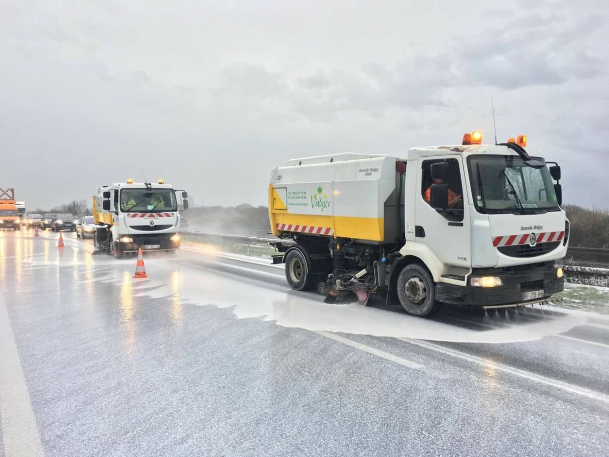 Une photo qui nous avait été envoyée par l'ITLF suite à l'incident qui avait