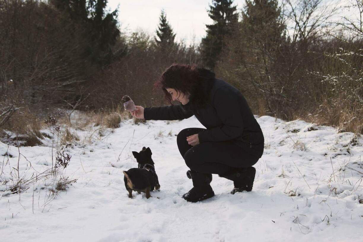 Egal op Schnéi, Reen oder Sonn, de Charly an d'Mina hu bei all Wieder hiren Tour gemaach.
