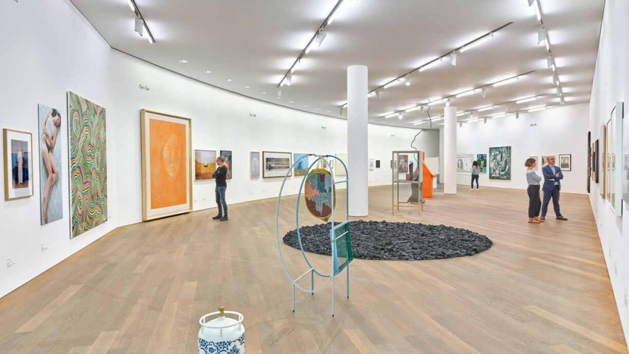 View of the exhibition Deep Deep Down 30.06.2023 — 18.02.2024, Mudam Luxembourg