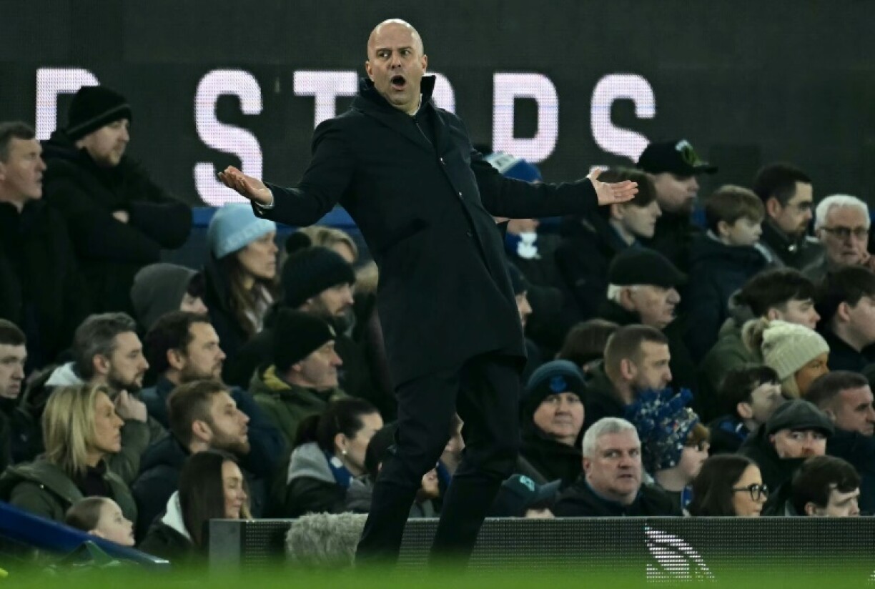 Arne Slot admitted his emotions got the better of him during the chaotic end to the Merseyside derby at Goodison Park