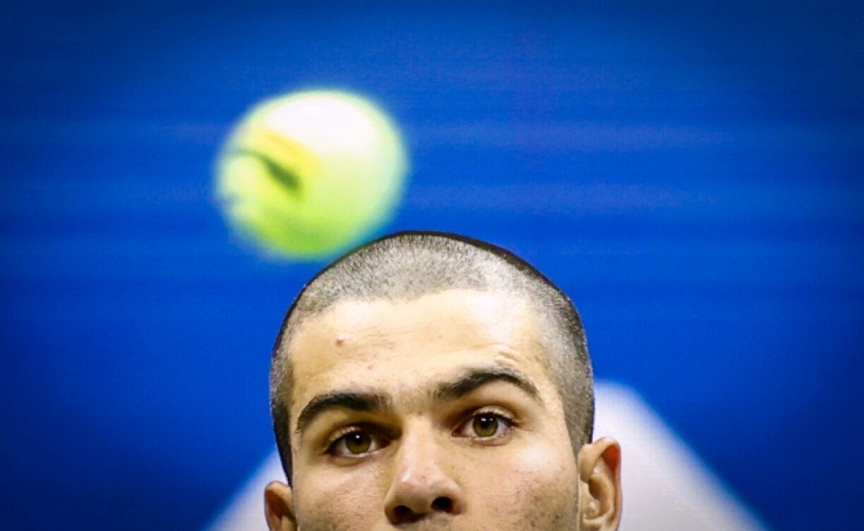 Spain's Carlos Alcaraz opened his US Open campaign with a clinical straight sets victory over Reilly Opelka