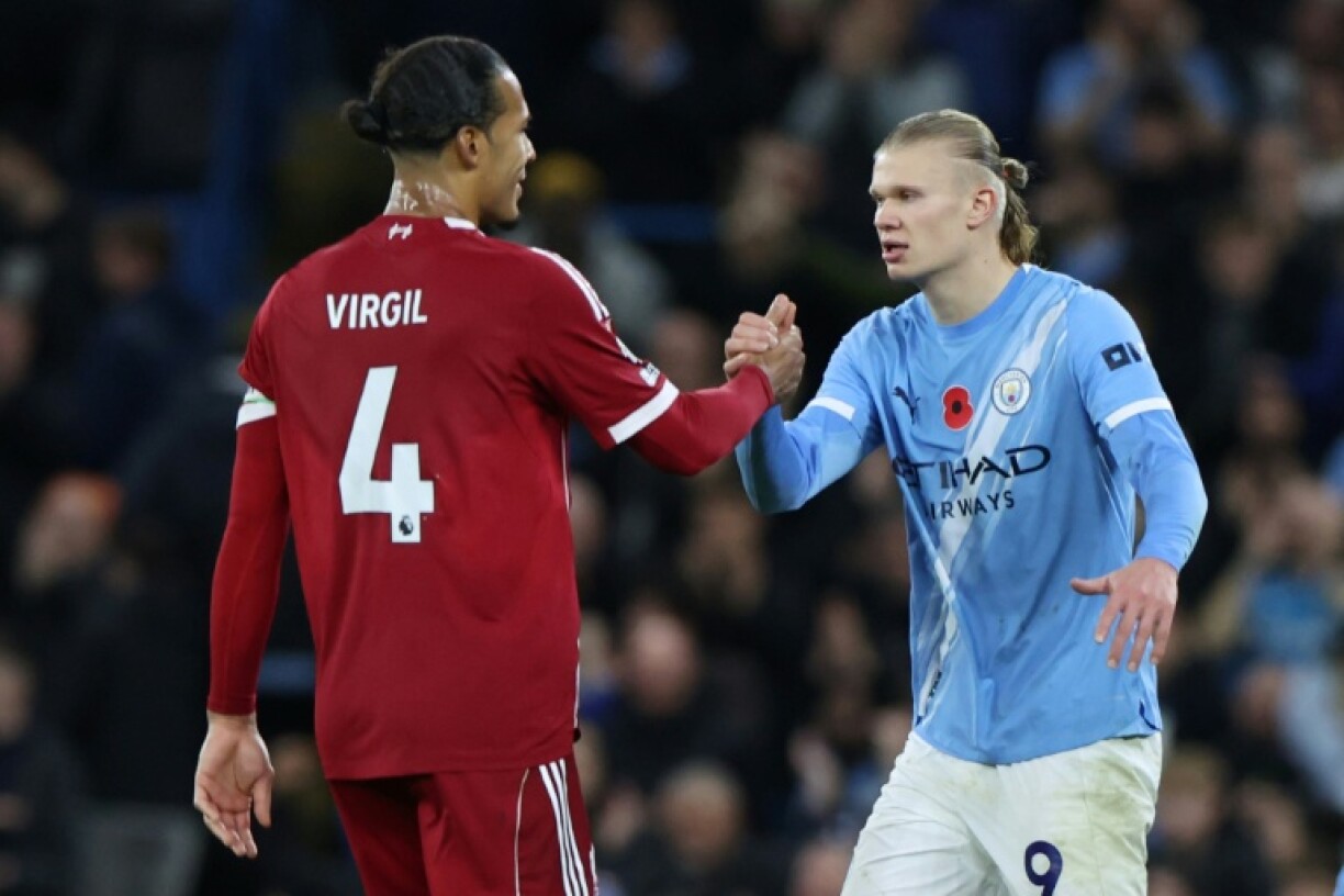 Liverpool captain Virgil van Dijk said his side will not give up despite a 3-0 defeat to Manchester City