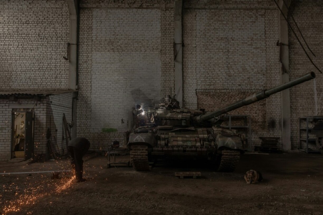 The 14th Brigade is battling Russian troops along the Oskil River