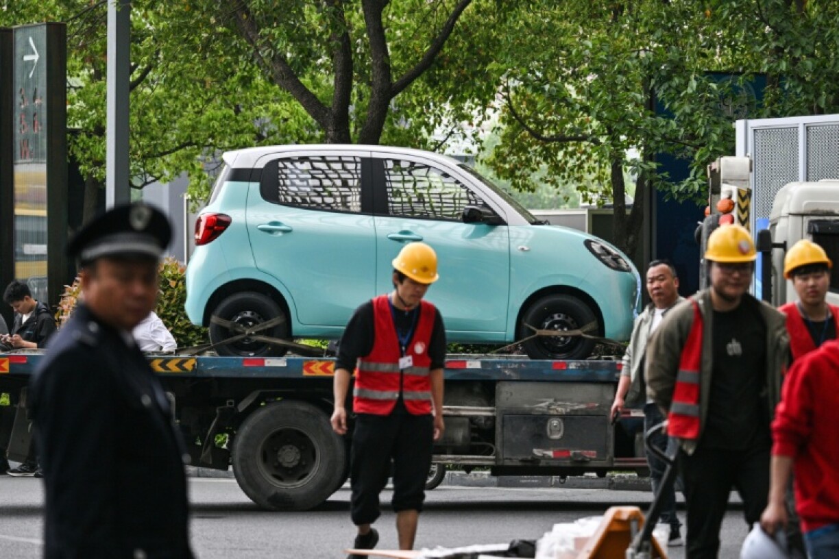 China's car market is fiercely competitive, with top brands including SAIC Motor, Geely and BYD involved in a brutal price war