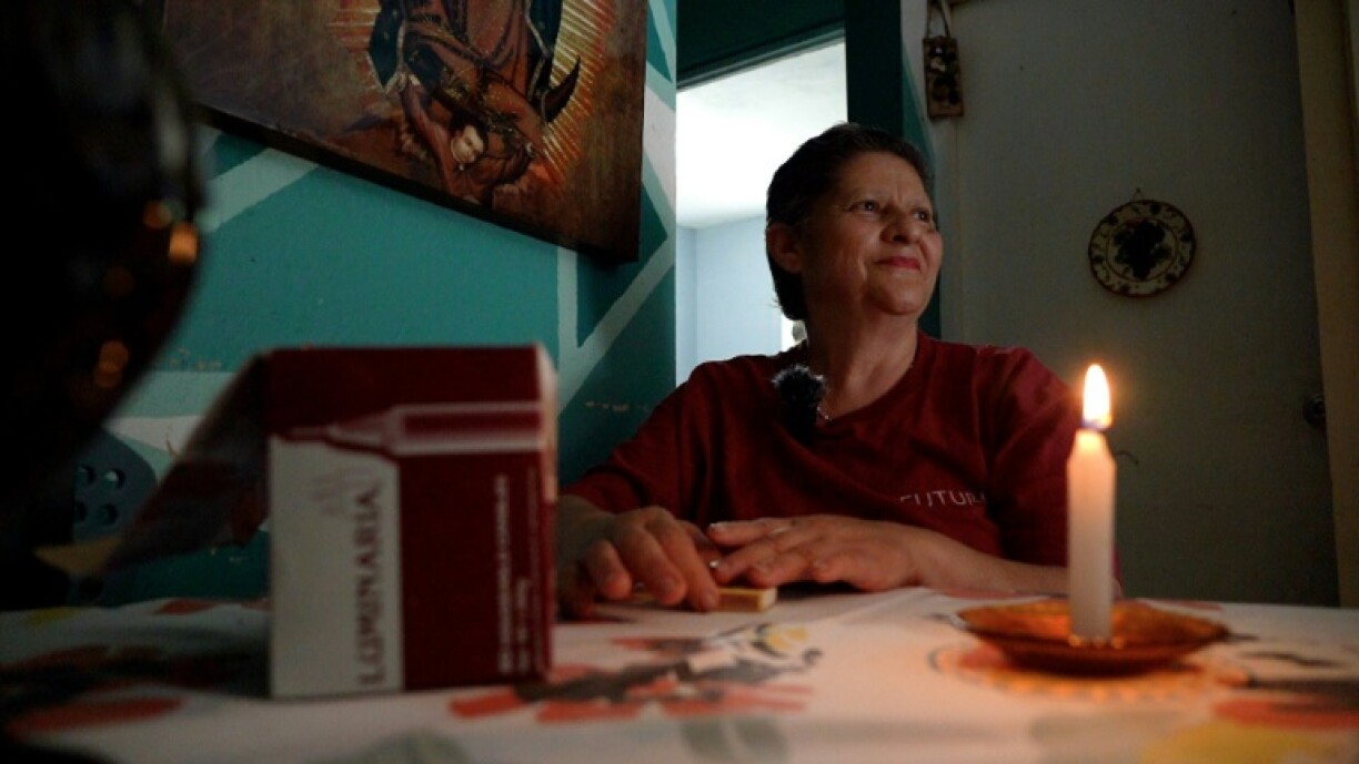 Enid Medina Guzman is hopeful solar panels will alleviate the costs and stress associated with persistent blackouts