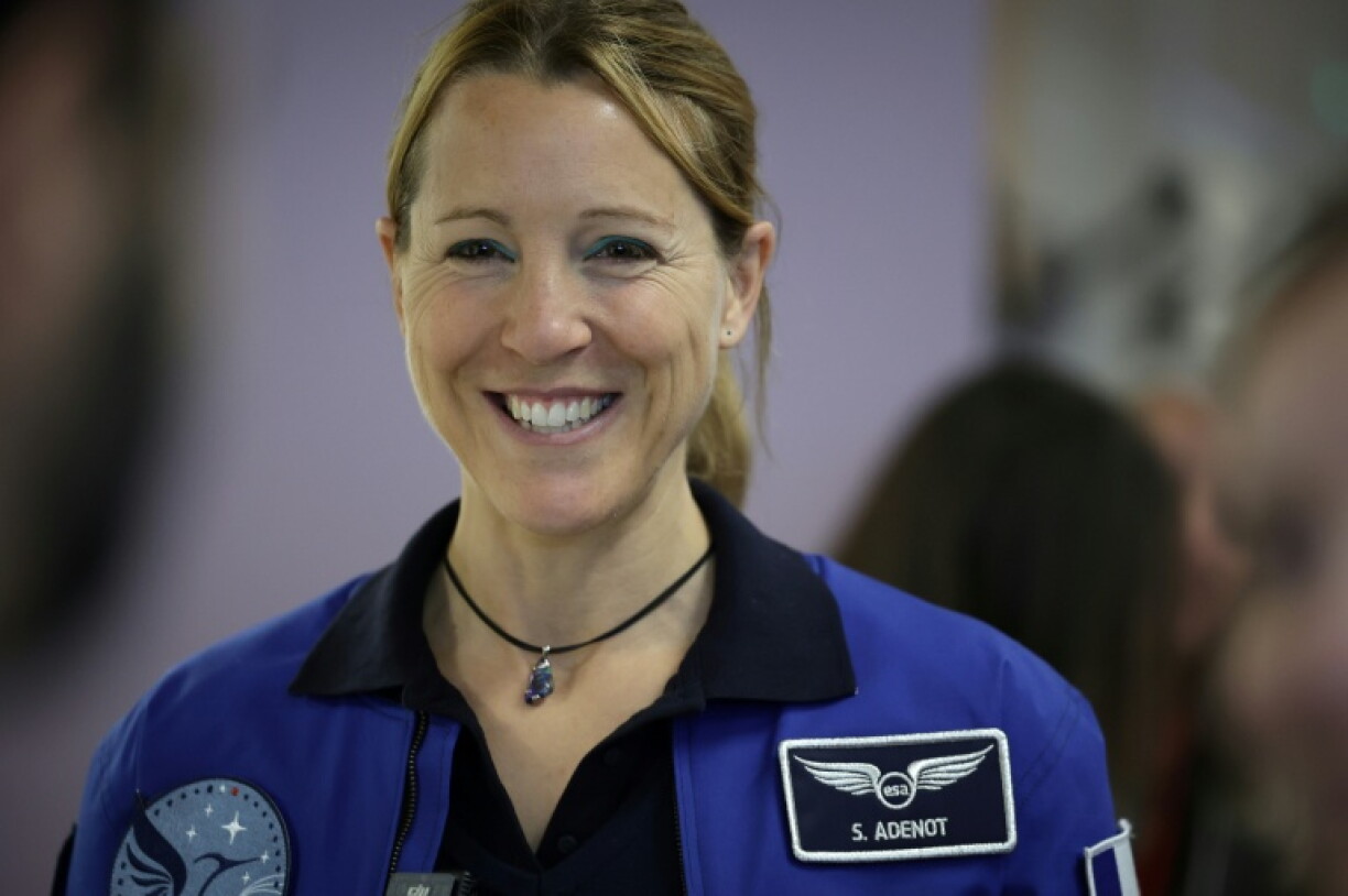 L'astronaute française Sophie Adenot lors d'une conférence de presse à Toulouse, en France le 24 novembre 2025