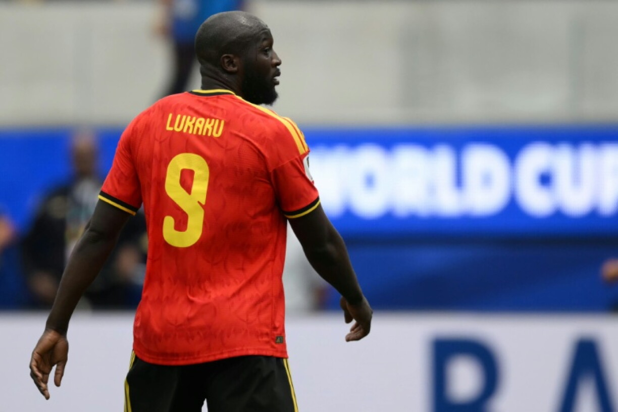 L'attaquant de la Belgique Romelu Lukaku lors du match de poules contre l'Iran au Mondial-2026, à Los Angeles le 21 juin