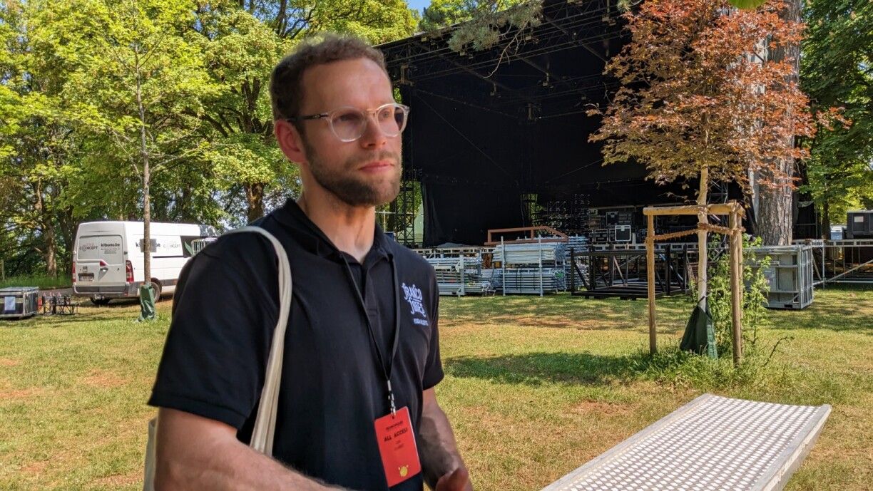 Loïc Clairet, directeur des Francofolies.