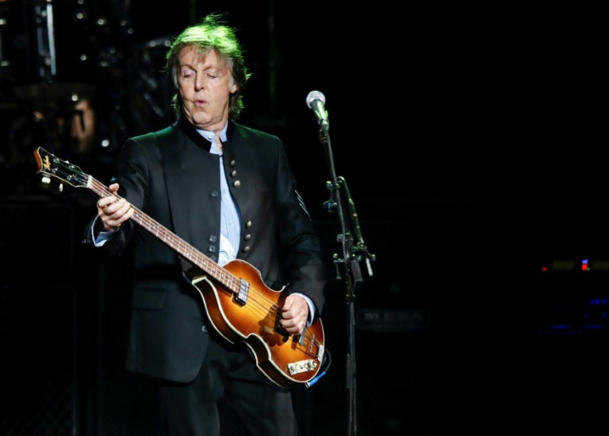 Paul McCartney en concert à Tinley Park, le 26 juillet 2017 dans l'Illinois
