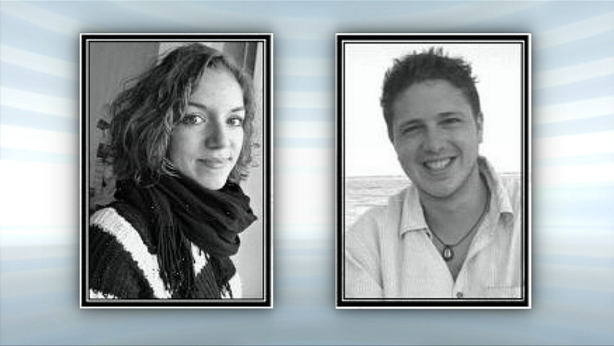 D'Noémie Siebenaller an de Camille Arend, déi beim Accident ëm d'Liewe koumen.