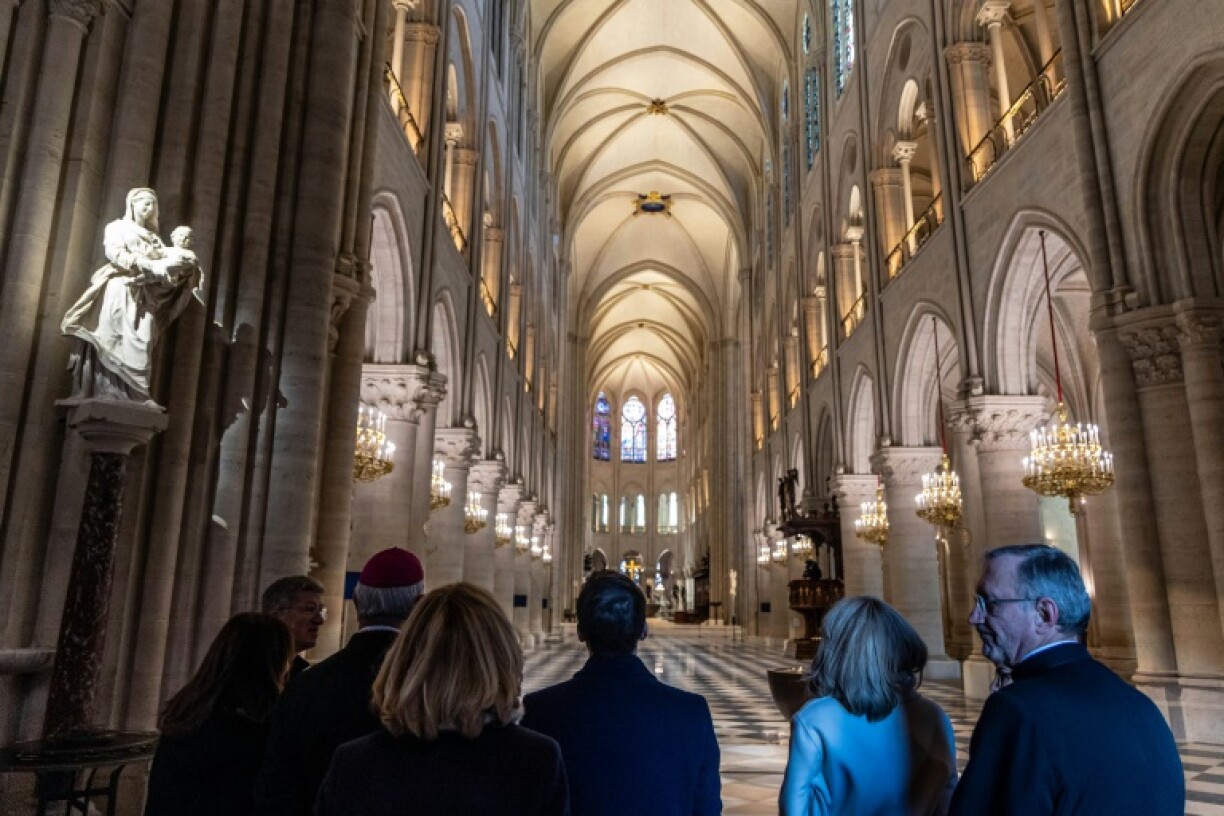 Last week, Emmanuel Macron spoke inside Notre Dame during a final inspection that resembled a pre-opening in all but name, allowing the world to discover its restored beauty on television