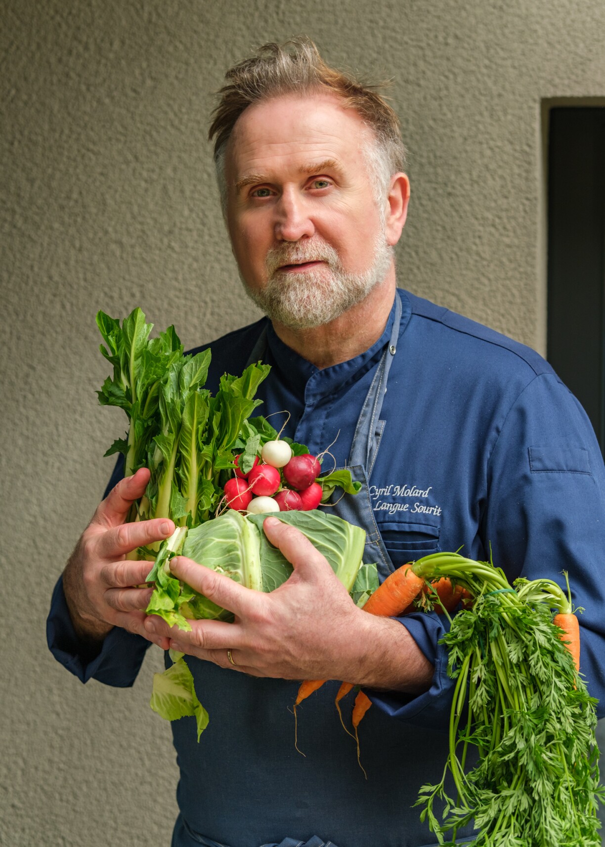 Cyril Molard, chef du restaurant Ma Langue Sourit à Moutfort, sera en cuisine lors de la