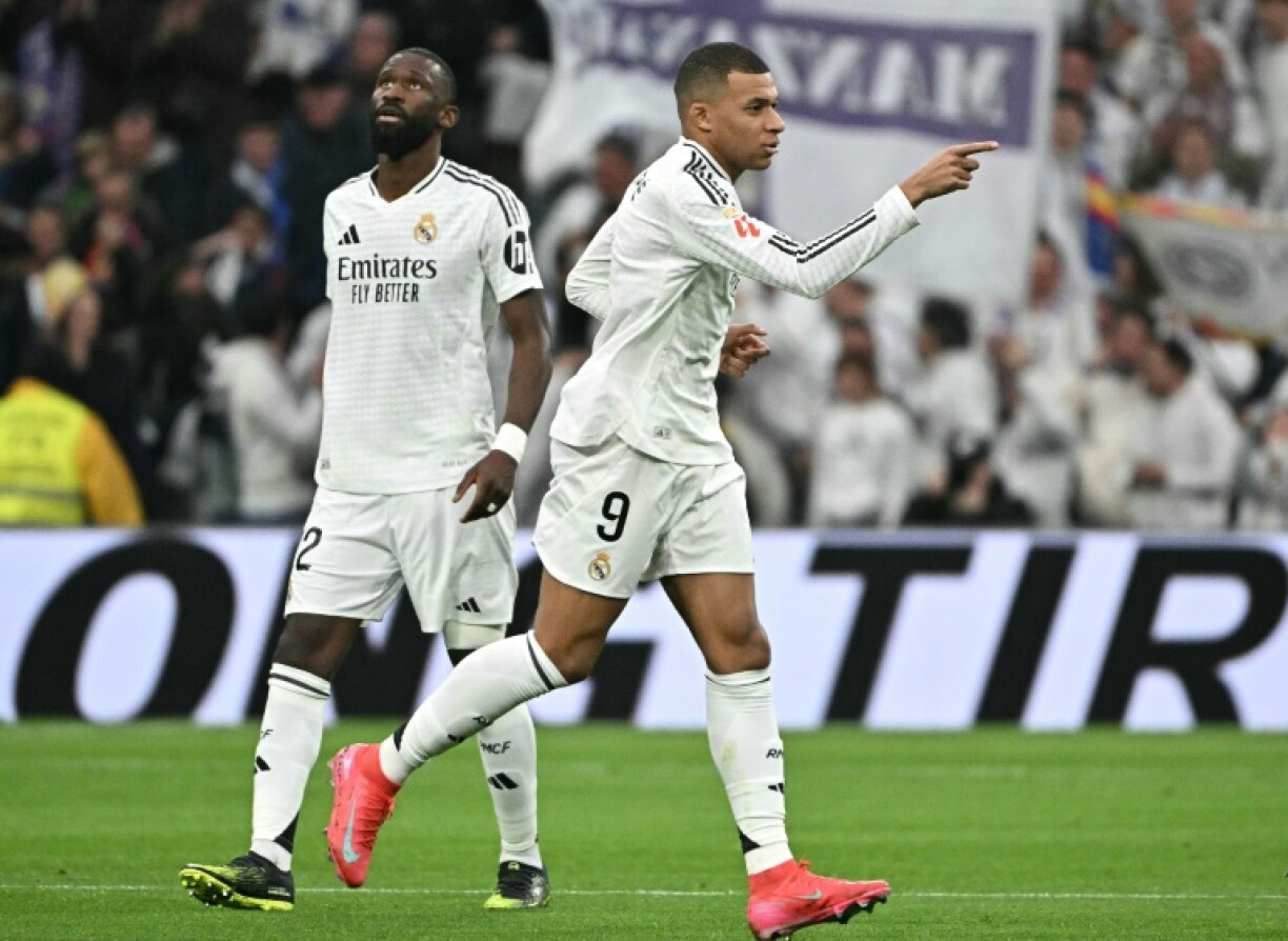 Real Madrid's French forward Kylian Mbappe is in his best form since joining the club last summer from PSG