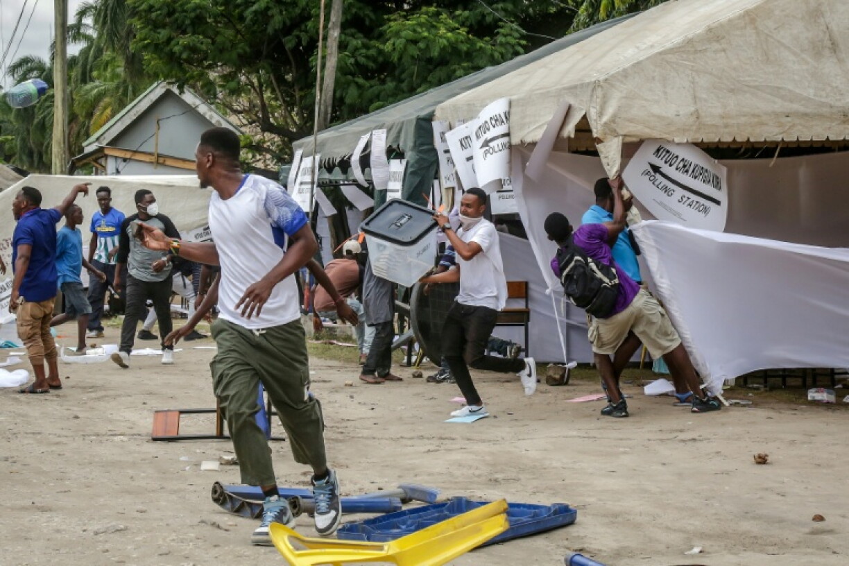 The October 29 election triggered days of protests that security forces brutally suppressed.