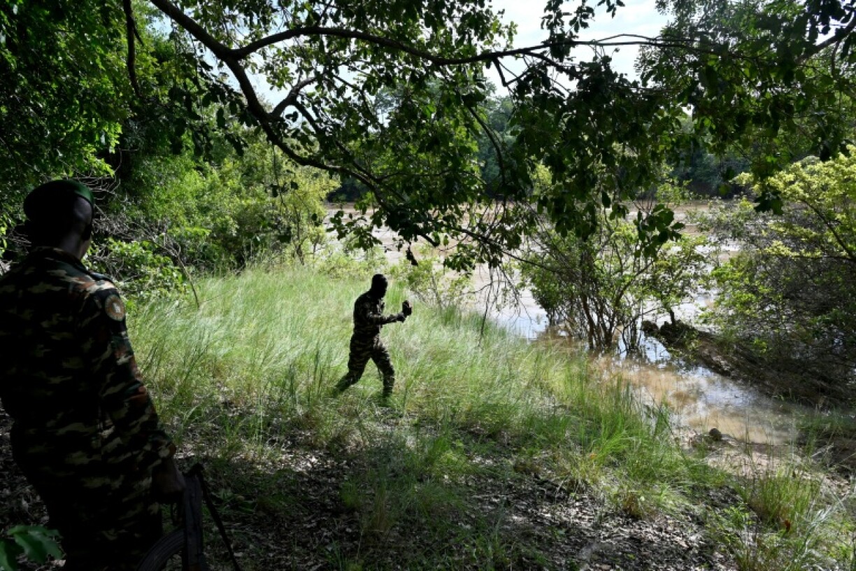 More than 150 rangers patrol the park on the lookout for poachers, illicit gold miners and jihadists